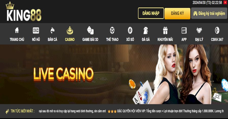 Giới thiệu về điểm mạnh của Casino King88